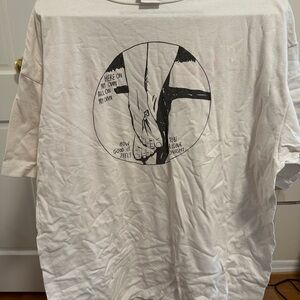 Saint Michael Graphic White T-Shirt